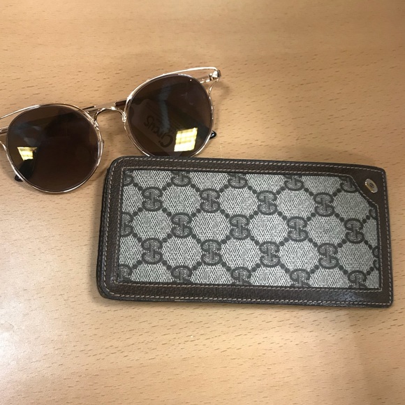 vintage gucci sunglasses case
